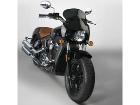 National Cycle Wave Qr® Quick Release Windshield Height: 10,5", Width: 21,5" Dark Smoke National Cycle