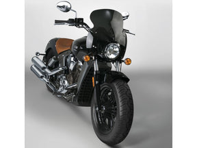 National Cycle Wave Qr® Quick Release Windshield Height: 10,5", Width: 21,5" Dark Smoke National Cycle