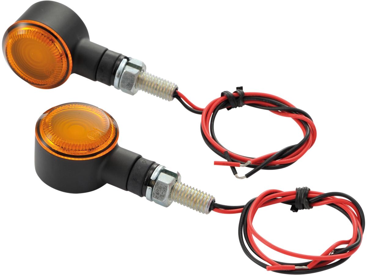 Daytona Japan D Light Sol Led Turn Signal Black Satin Orange Led Daytona Japan Default Title