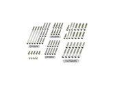 Screws4 Bikes Complete Engine Screw Kit Screws For Touring Primary , Cam , Derby , Timer , Tranny Side Cover, Rockerboxes, Lifterbase Stainless Steel Screws4 Bikes Default Title