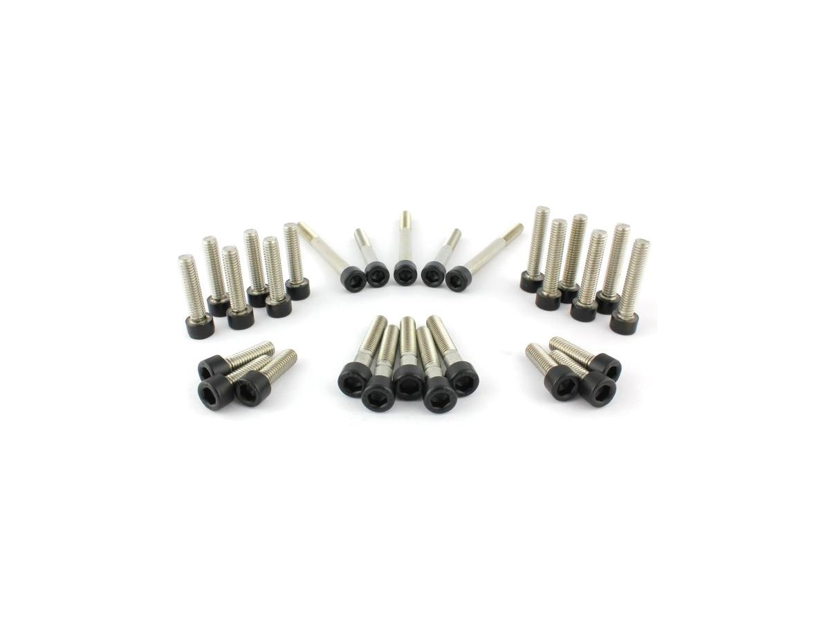 Screws4 Bikes Complete Engine Screw Kit Screws For Indian Bagger, Cruiser, Touring Cam , Inner Cam , Sprocket , Primary Cover, Starter, Horn Stainless Steel Screws4 Bikes Default Title