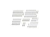 Screws4 Bikes Complete Engine Screw Kit Screws For Indian Scout Primary , Clutch , Sprocket , Thermostat , Ignition Cover, Engine Cover Leftside, Cover Stator Badge Stainless Steel Screws4 Bikes Default Title