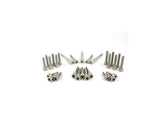 Screws4 Bikes Complete Engine Screw Kit Screws Are Supplied For Primary Cover, Engine Cover Left Side, Stator Batch, Ignition Cover, Thermostat Cover, Sprocket Cover Stainless Steel Screws4 Bikes Default Title