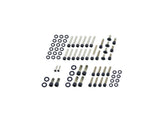 Screws4 Bikes Complete Engine Screw Kit Screws For Fl Shovel Side Covers, Inner Primary, Header Mount, Point Cover, Lifterbase Satin Black Powder Coated Screws4 Bikes Default Title
