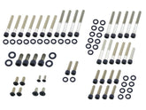 Screws4 Bikes Complete Engine Screw Kit Screws For Sportster Primary , Sprocket , Cam , Derby , Timer , Inspection Cover, Anti Rotation Plate, Lifterbase, Rockerboxes Satin Black Powder Coated Screws4 Bikes Default Title