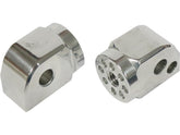 Mizu Peg Clevis For Mizu Custom Design And Race Pegs Rider And Passenger Aluminium Polished Mizu Default Title