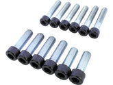 Screws4 Bikes Brake Caliper Screw Kit For V Rod 6 Screws Gloss Black Powder Coated Front Rear Screws4 Bikes Default Title