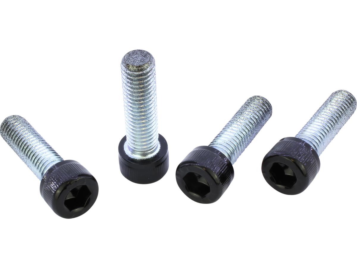Screws4 Bikes Brake Caliper Screw Kit For V Rod 4 Screws Gloss Black Powder Coated Front Screws4 Bikes Default Title