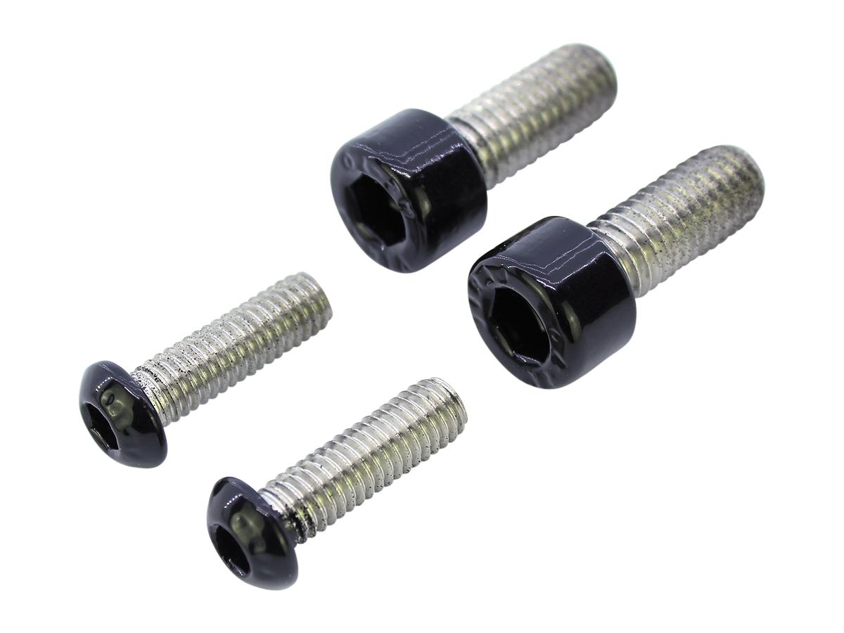 Screws4 Bikes Headlight Screw Kit Gloss Black Powder Coated Screws4 Bikes Default Title