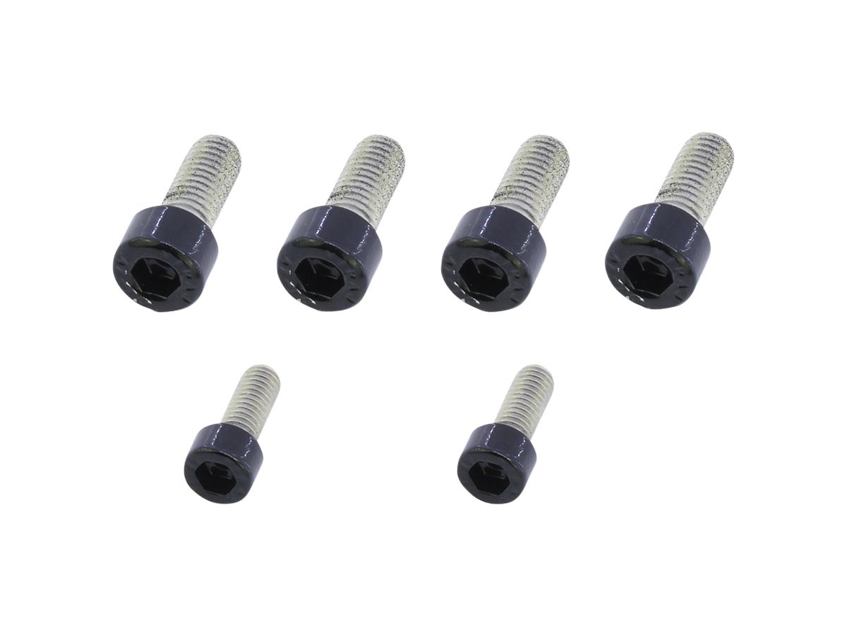 Screws4 Bikes Footrest Screw Kits Gloss Black Powder Coated Screws4 Bikes Default Title