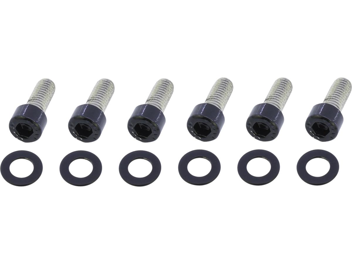 Screws4 Bikes Exhaust Screw Kits Gloss Black Powder Coated Screws4 Bikes Default Title