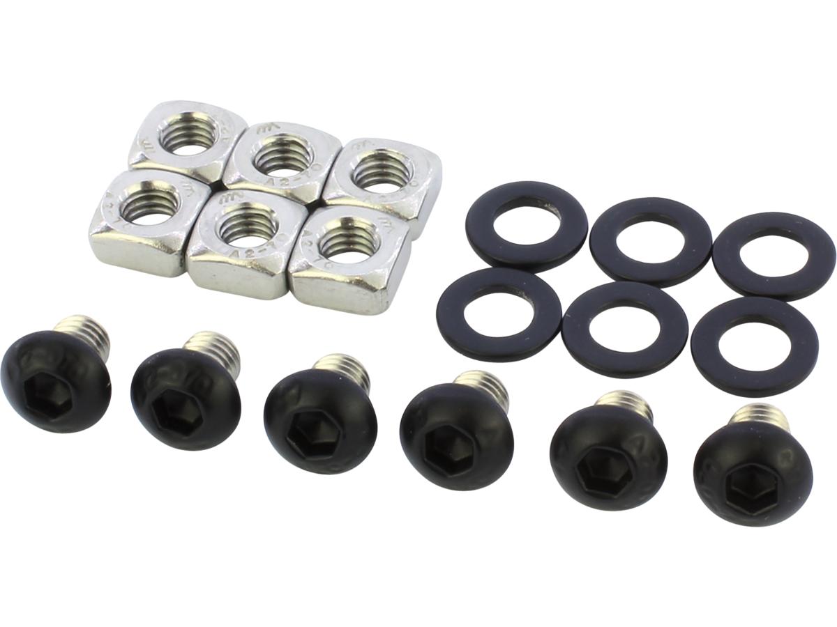 Screws4 Bikes Exhaust Screw Kits Gloss Black Powder Coated Screws4 Bikes Default Title