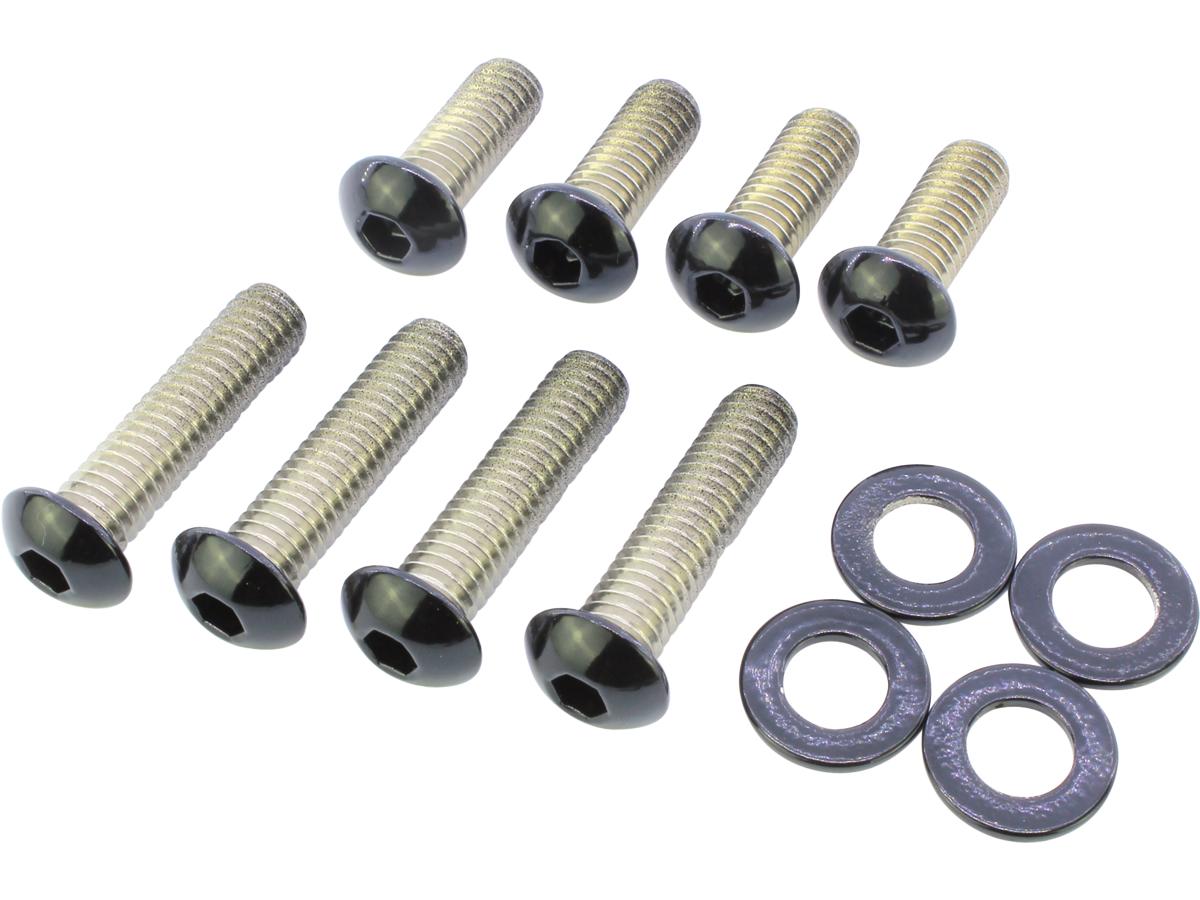 Screws4 Bikes Fender Strut Screw Kits Supplied Are 8 Screws And 8 Washers Gloss Black Powder Coated Screws4 Bikes Default Title