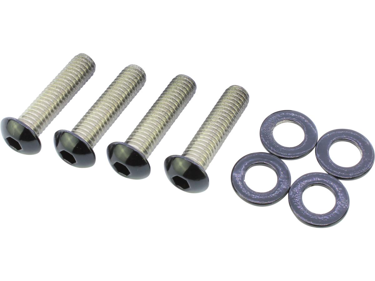 Screws4 Bikes Fender Strut Screw Kits Supplied Are 4 Screws And 4 Washers (Strut To Frame) Gloss Black Powder Coated Screws4 Bikes Default Title