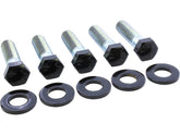 Screws4 Bikes Sprocket/Pulley Screw Kit 5 Hex Head Screws, 5 Washers Gloss Black Powder Coated Screws4 Bikes Default Title