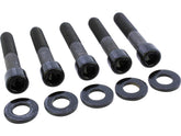 Screws4 Bikes Sprocket/Pulley Screw Kit 5 Allen Head Screws, 5 Washers Gloss Black Powder Coated Screws4 Bikes Default Title