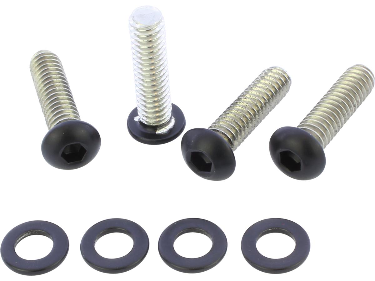 Screws4 Bikes Handlebar Controls Clamping Screw Kit Gloss Black Powder Coated Screws4 Bikes Default Title