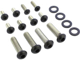 Screws4 Bikes Complete Handlebar Hand Controls Screw Kit Gloss Black Powder Coated Screws4 Bikes Default Title
