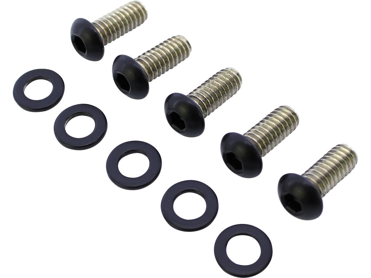 Screws4 Bikes Derby Cover Screw Kits Matte Black Powder Coated Screws4 Bikes Default Title