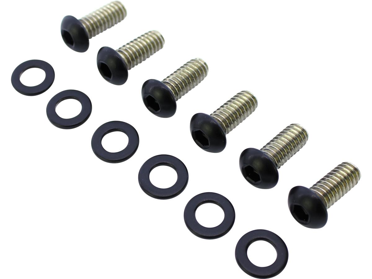 Screws4 Bikes Derby Cover Screw Kits Matte Black Powder Coated Screws4 Bikes Default Title