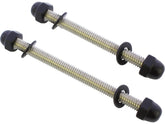 Screws4 Bikes Gas Tank Mounting Screw Kits Supplied Are 2 Threaded Rod, 4 Cap Nuts And 4 Washers Gloss Black Powder Coated Screws4 Bikes Default Title
