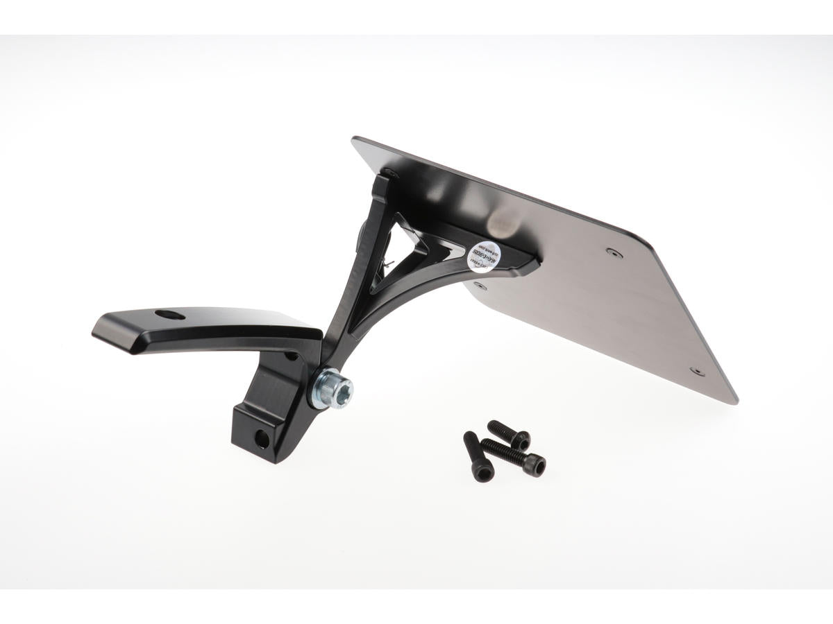Cult Werk Sidemount License Plate Bracket Kit Austria 210 X 170 Mm Black Powder Coated Cult Werk