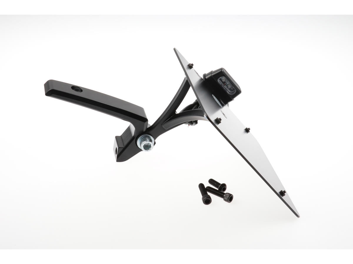 Cult Werk Sidemount License Plate Bracket Kit Austria 210 X 170 Mm Black Powder Coated Cult Werk