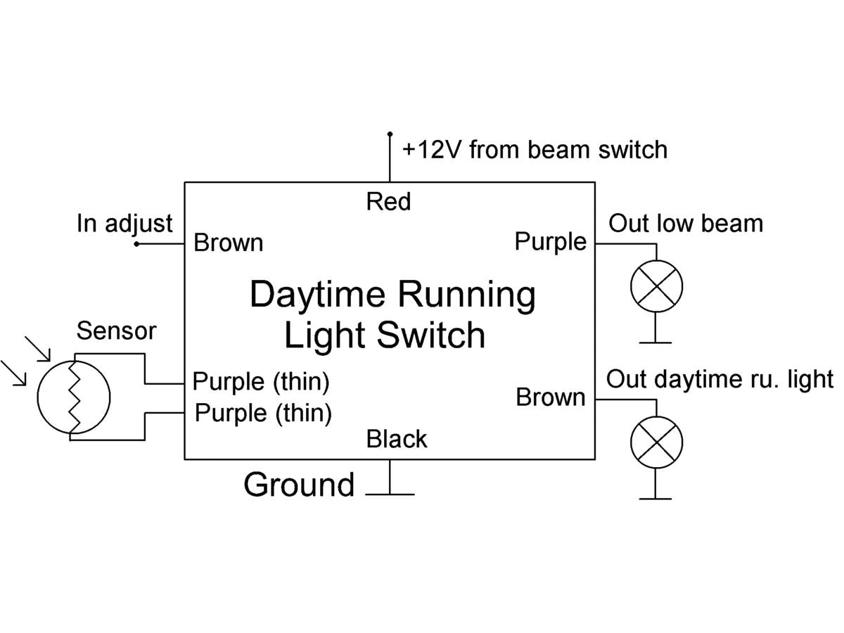 Axel Joost Elektronik Automatic Daytime Running Light Switch Axel Joost Elektronik
