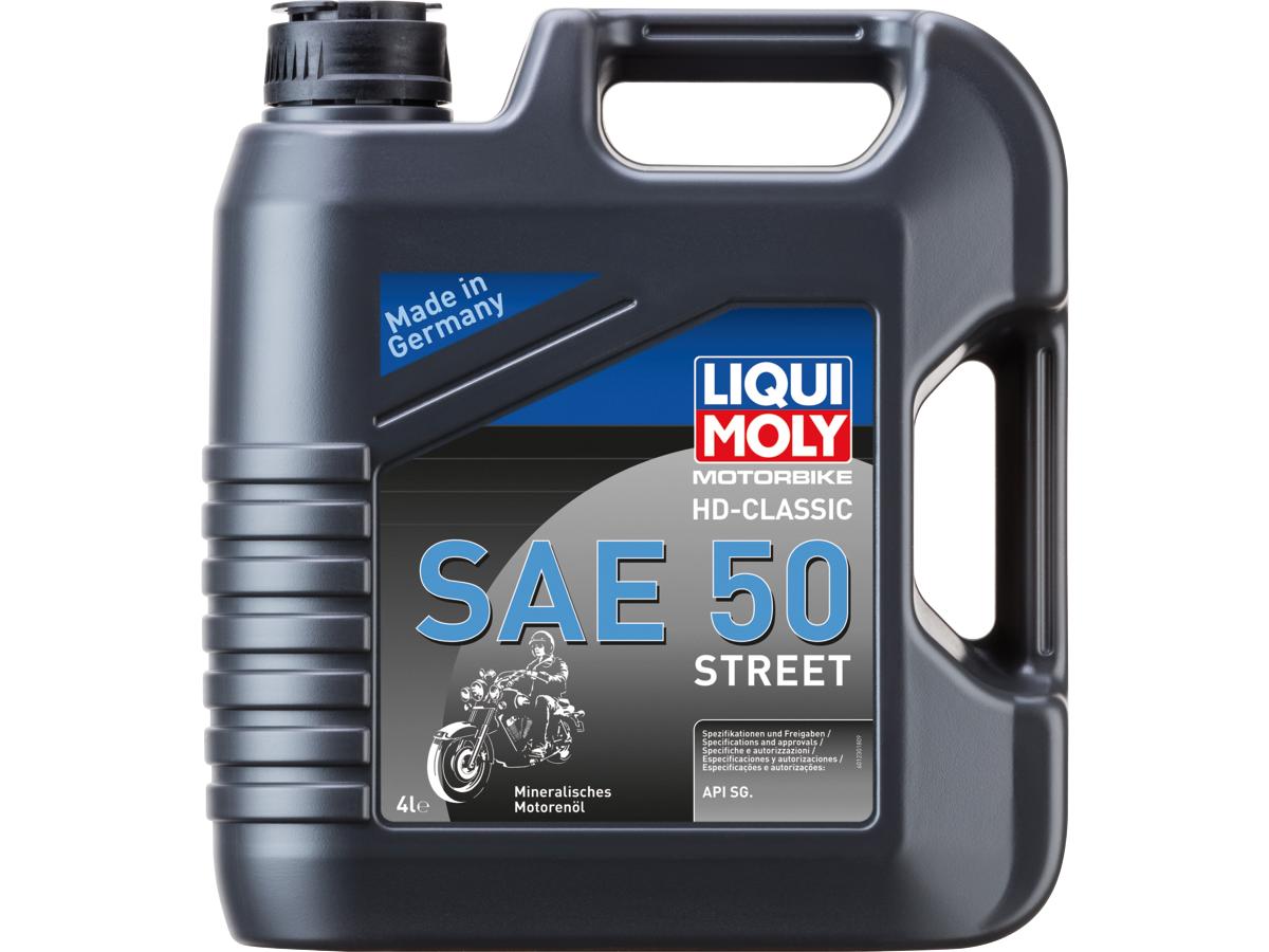 Liqui Moly Motorbike Hd Classic Street Engine Oil 4 Liter Api Sg Sae 50 Liqui Moly Default Title