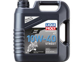 Liqui Moly Motorbike 4 T Street Mineral Based Engine Oil 4 Liter Api Sn Jaso Ma2 Sae 10 W40 Liqui Moly Default Title