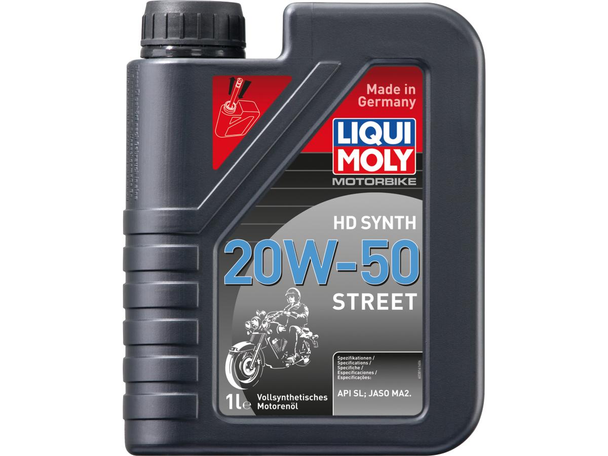 Liqui Moly Motorbike 4 T Street Fully Synthetic Engine Oil 1 Liter Api Sl Jaso Ma2 Sae 20 W50 Liqui Moly Default Title