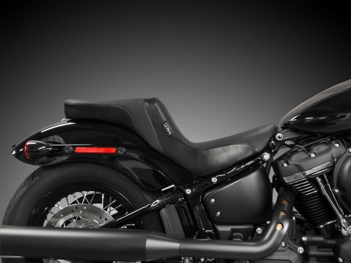 Le Pera 2 Up Daytona Basket Weave Seat Black Vinyl Le Pera