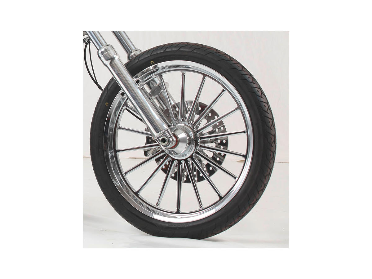Rev Tech Nitro 18 Wheel Chrome 23" 3,50" Abs Single Flange Front Rev Tech