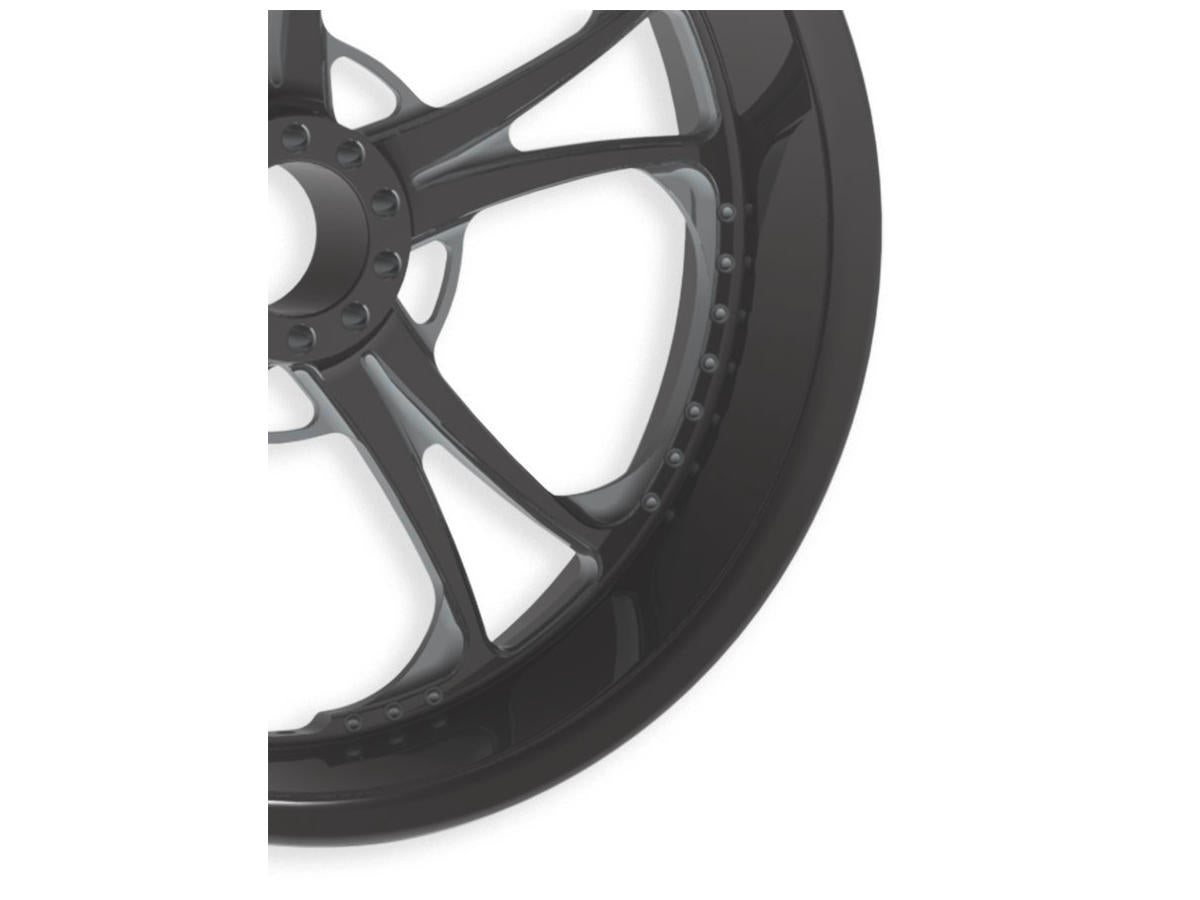 Rev Tech T 5 Wheel Midnight Series 23" 3,50" Abs Single Flange Front Rev Tech