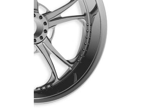 Rev Tech T 5 Wheel Chrome 23" 3,50" Abs Single Flange Front Rev Tech