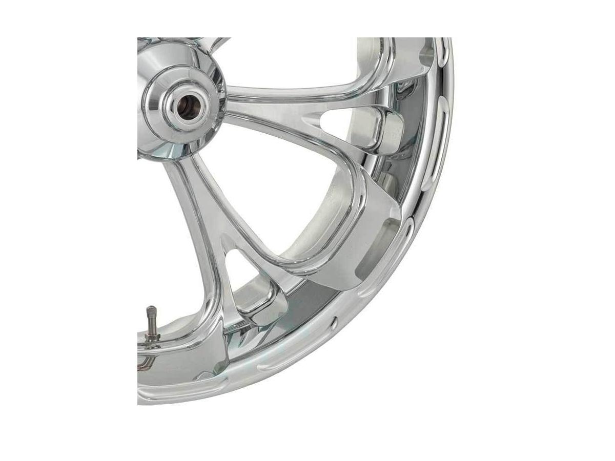 Performance Machine Virtue Wheel Chrome 19" 3,00" Abs Single Flange Front Performance Machine