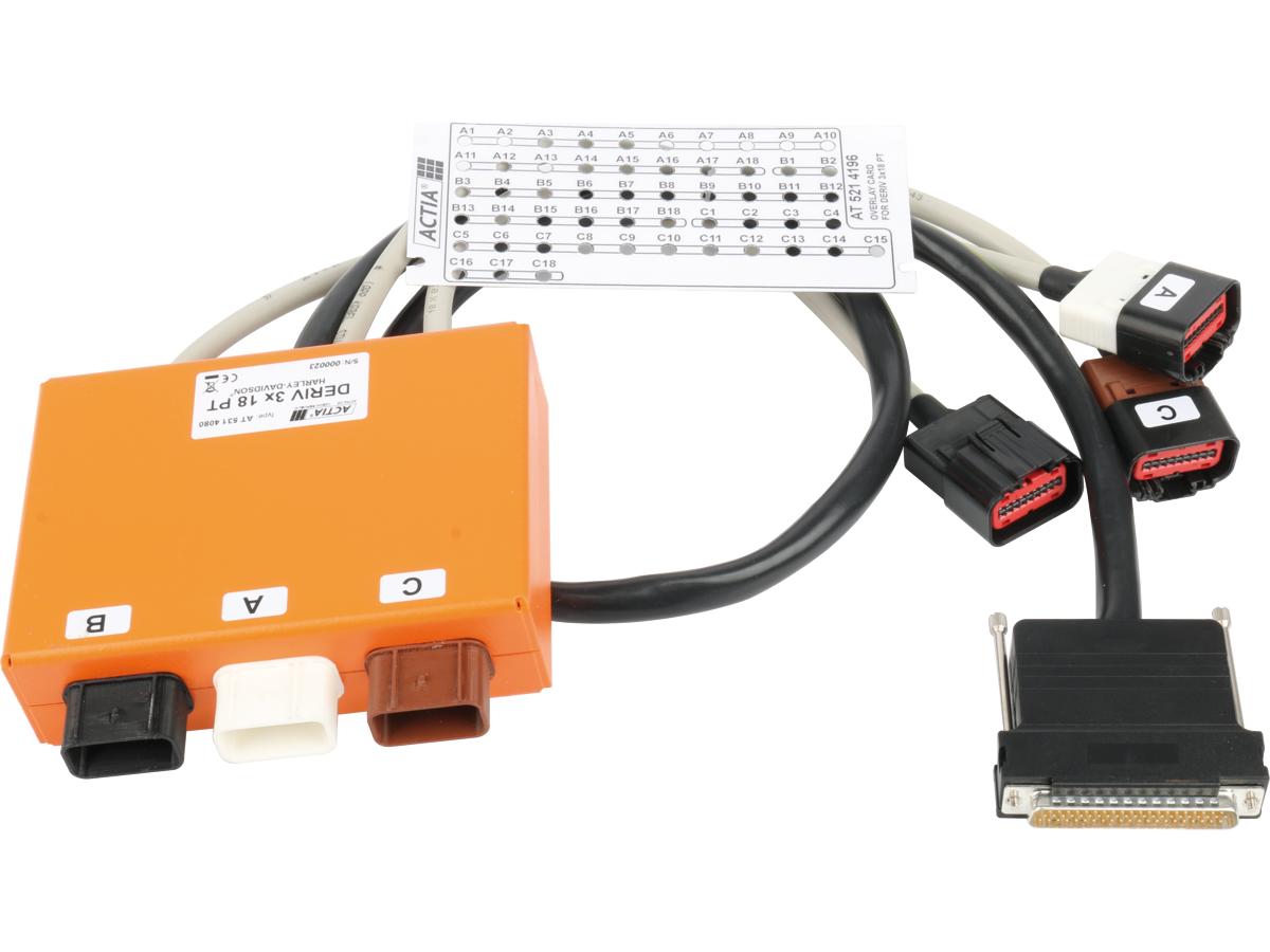 Atal 3 X 18 Pin Diag4 Bike T Adapter For Ecm Atal Default Title