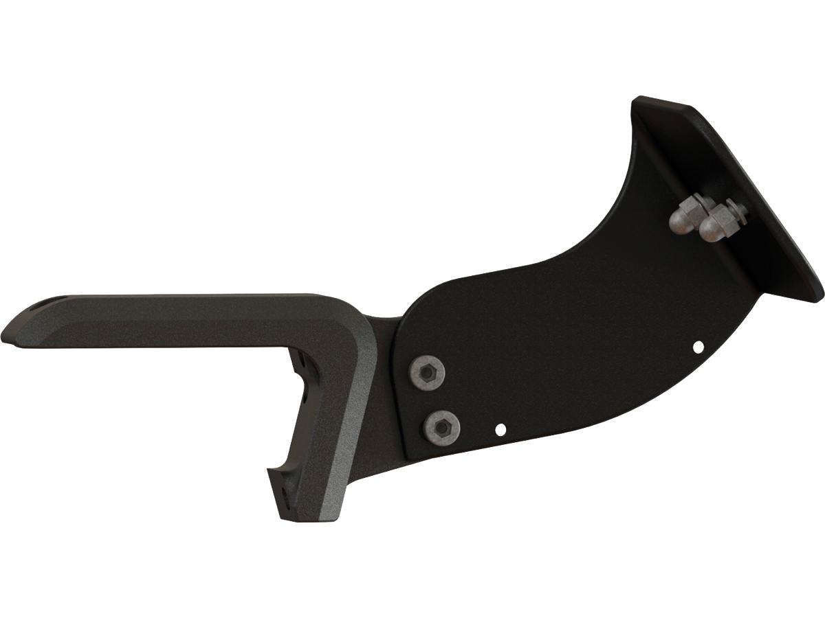 Thunderbike Medium Side Mount License Plate Bracket Black Satin Thunderbike Default Title