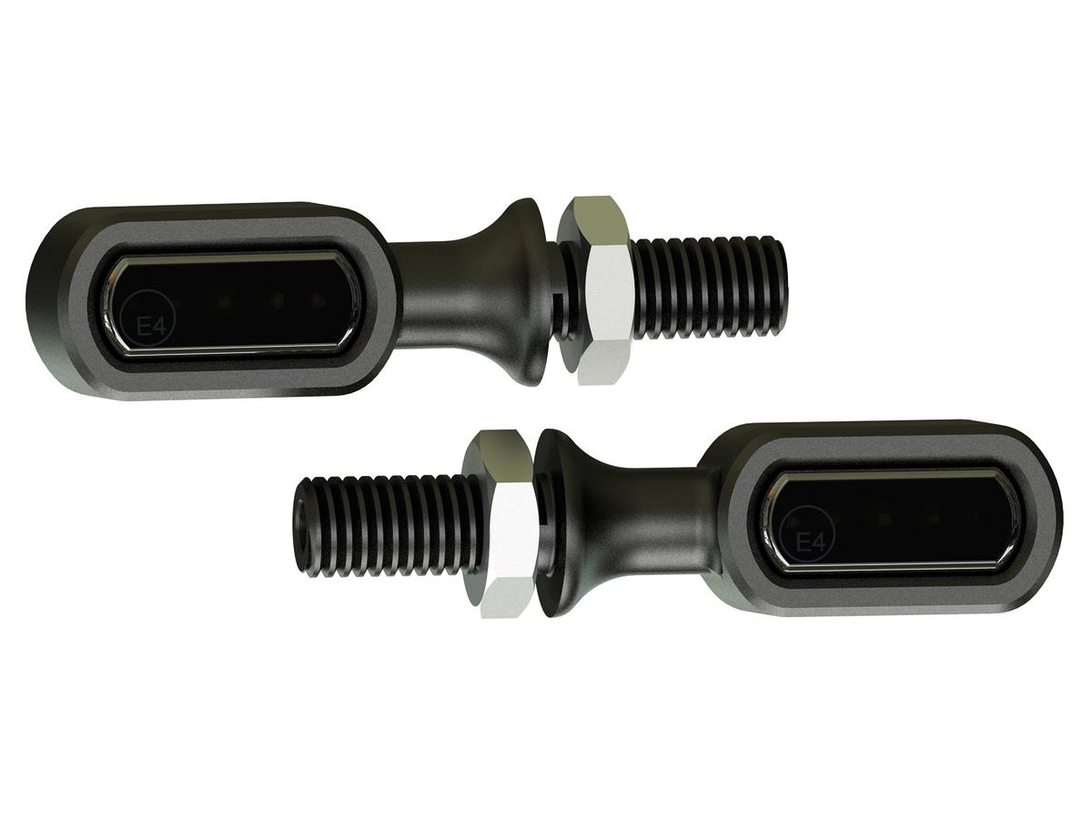 Thunderbike Stripe Led Turn Signal/Taillight/Brake Light Black Smoke Led Thunderbike Default Title