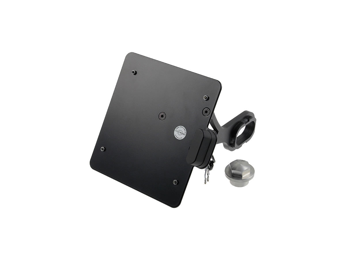 Cult Werk Sidemount License Plate Bracket Kit Netherlands 210 X 140 Mm Black Powder Coated Cult Werk Default Title