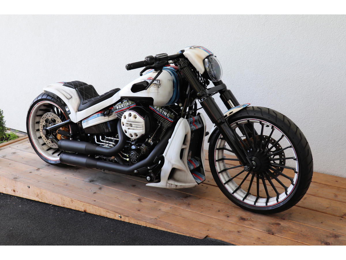 Cult Werk Racing Radiator Cover For Softail Models Frame Cover Ready To Paint Cult Werk