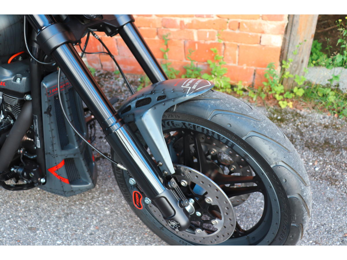 Cult Werk Lower Fork Cover Black Gloss Powder Coated Cult Werk