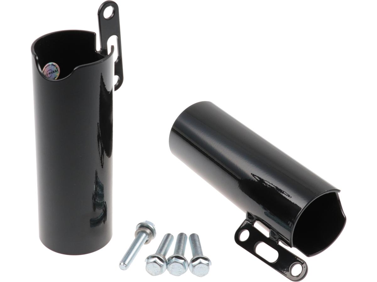 Cult Werk Lower Fork Cover Black Gloss Powder Coated Cult Werk