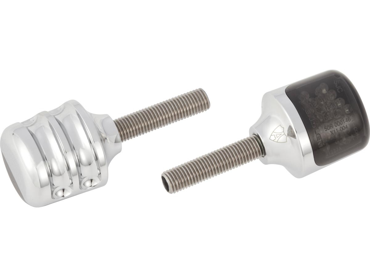 Arlen Ness Fluted Led Turn Signals Amber Led´S Chrome Smoke Led Arlen Ness Default Title