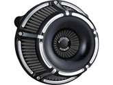Arlen Ness Slot Track Inverted Series Air Cleaner Black Anodized Arlen Ness Default Title