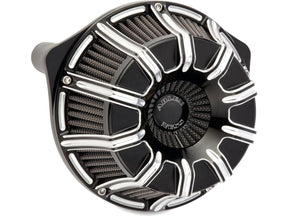 Arlen Ness 10 Gauge Inverted Series Air Cleaner Black Cut Anodized Arlen Ness Default Title