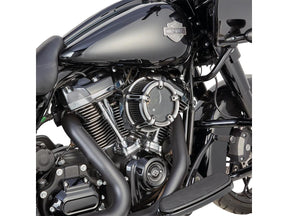 Arlen Ness Method™ Clear Series Air Cleaner Black Cut Anodized Arlen Ness