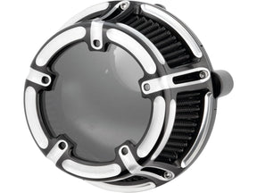 Arlen Ness Method™ Clear Series Air Cleaner Black Cut Anodized Arlen Ness