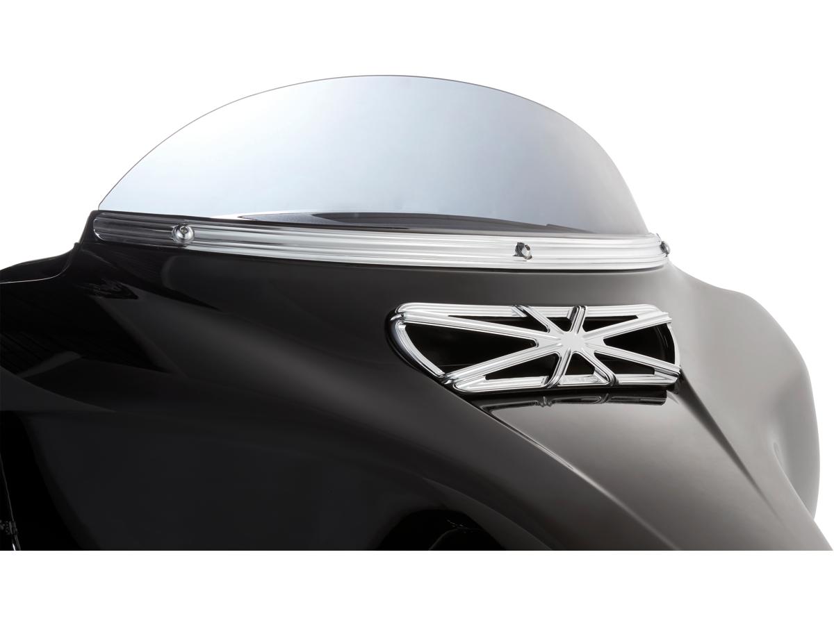 Arlen Ness 10 Gauge Forged Fairing Insert Chrome Arlen Ness Default Title