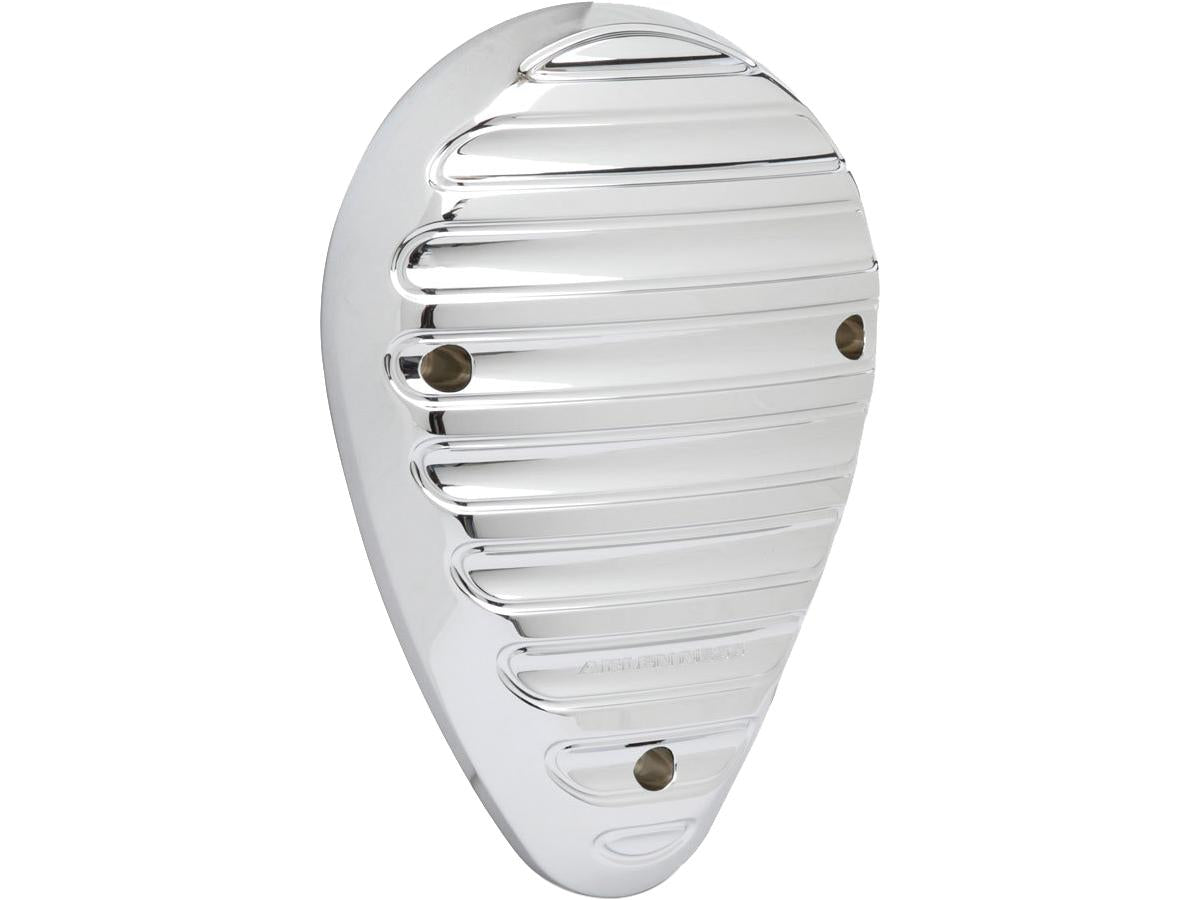 Arlen Ness Finned Horn Cover Chrome Arlen Ness Default Title